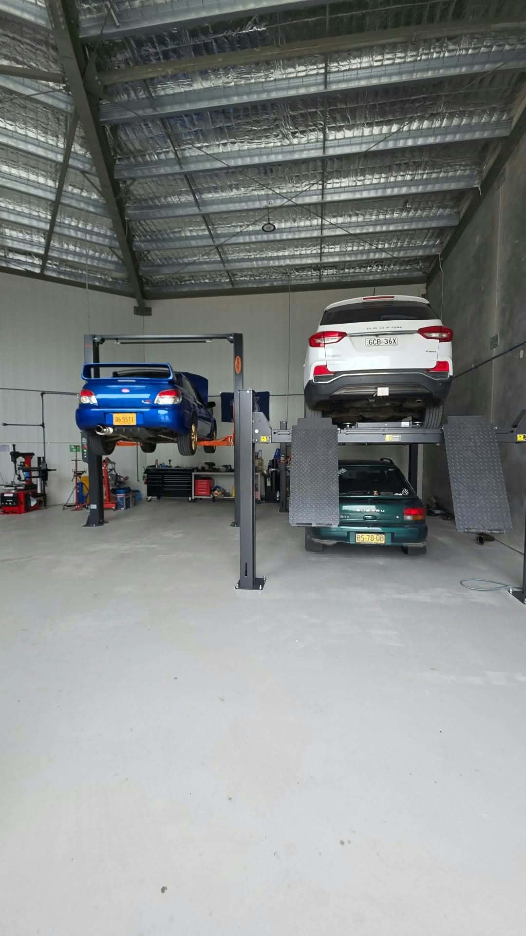 Inside the Appleton Automotive workshop in Boolaroo